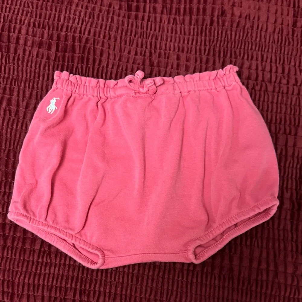 Polo Ralph Lauren Pink Baby Bloomer/Diaper Cover 18 Months